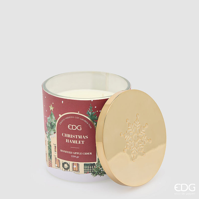 Candela profumata Noel 10 cm EDG - Honeyed Apple Cider
