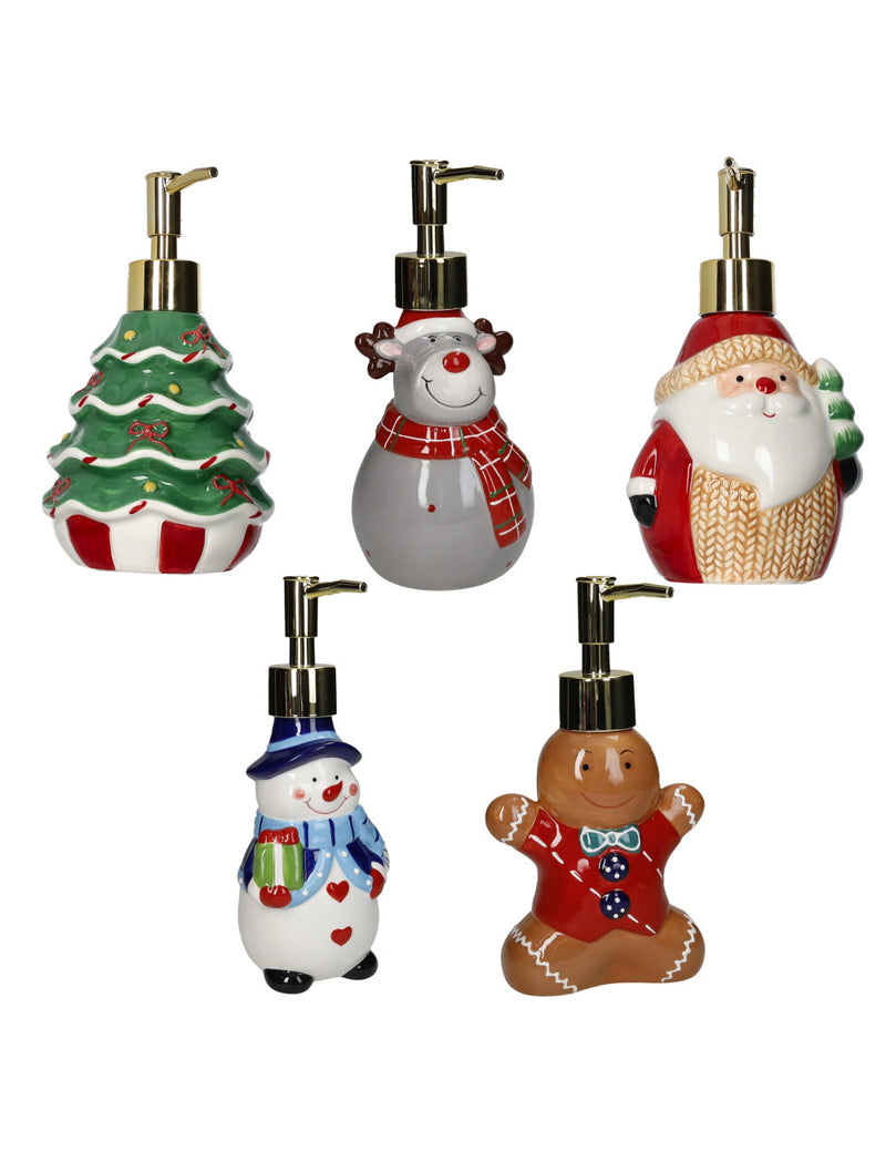 Brandani Dispenser Sapone Christmas – Soggetti Assortiti