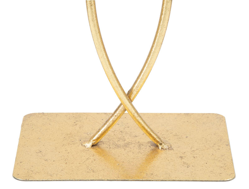 Mauro Ferretti Scultura Leaf Glam 25 x 8,5 x 35 cm