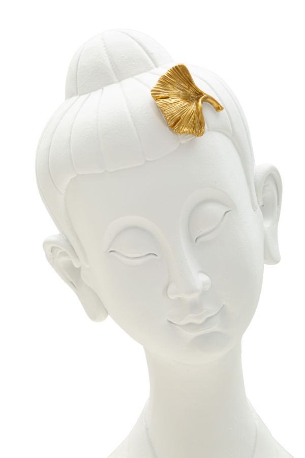 Mauro Ferretti Testa Buddha -a- 21,5 x 16 x 35 cm