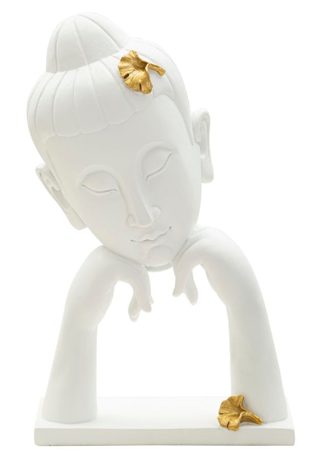 Mauro Ferretti Testa Buddha -b- 21,5 x 13 x 36 cm