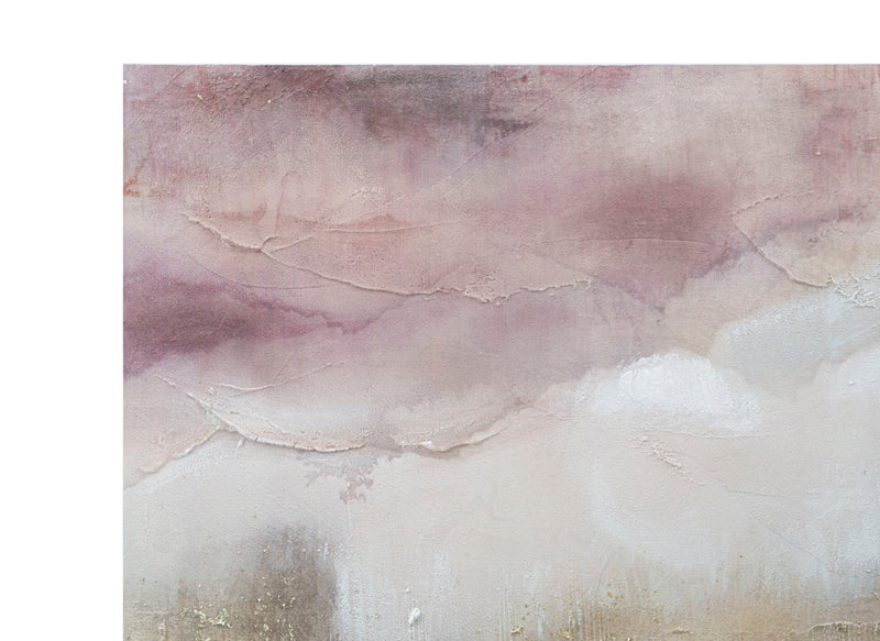 Mauro Ferretti Dipinto su Tela Pink Mountain 80 x 2,7 x 60 cm