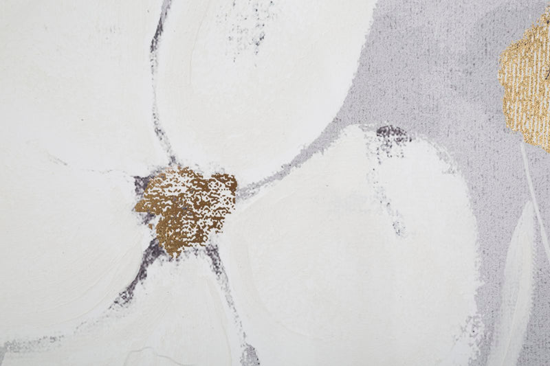 Mauro Ferretti Stampa Dipinta Flowery 80 x 3 x 120 cm
