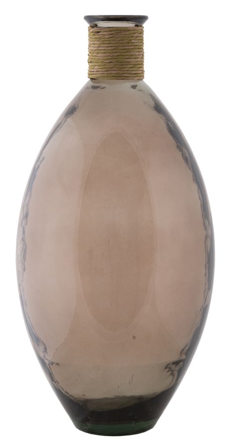 Mauro Ferretti Vaso Rope Artemis Vetro Riciclato Ø 29 x 59 cm (made in Spain)