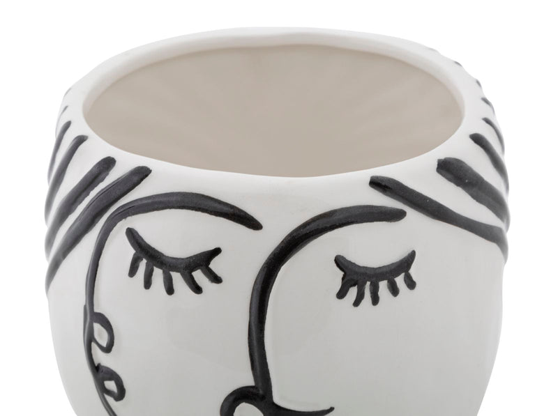 Mauro Ferretti Vaso Pot Face Ø 14 x 18,2 cm