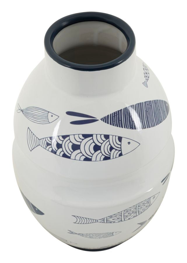 Mauro Ferretti Vaso Ceramica Fish Ø 21 x 31 cm