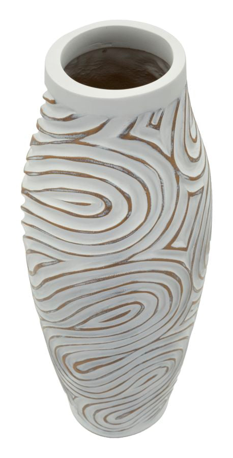 Vaso resina oblix cm ø 18,5x50 (apertura cm ø 9)