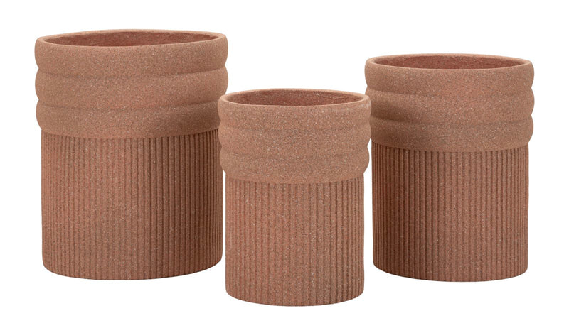 Cachepot da esterno colombia tris cm ø 41,5x50-36x45-30,5x39,5(aper.cmø27-32-37)