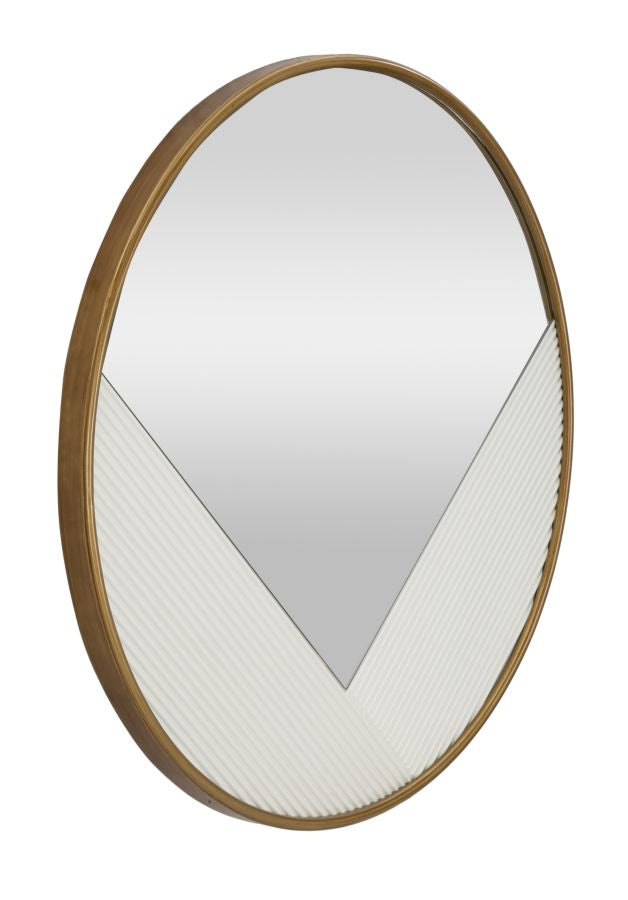 Specchio da muro tolosa cm ø 80x4 (misura specchio cm 73x64)