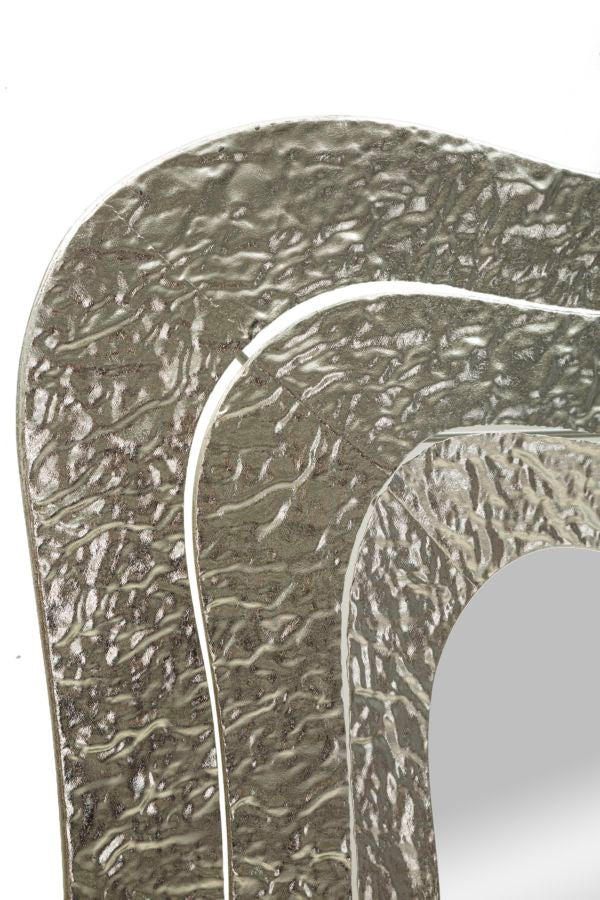 Specchio aury square cm 74x7x79 (misura specchio cm 33x36)