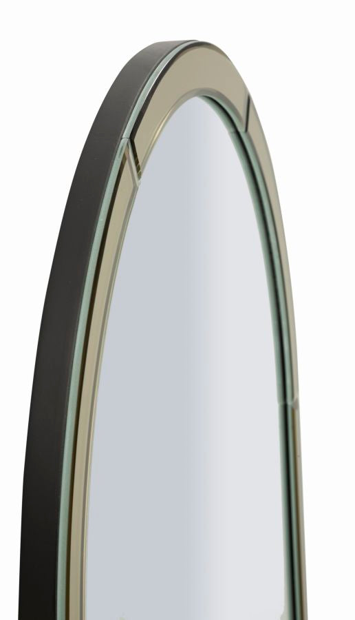 Specchio da muro baku oro cm 55x2x150 (misura specchio cm 49x144)