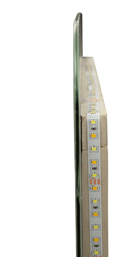 Specchio da muro LED simple rett. cm 60x3,5x80 (3 tonalita' di luce)