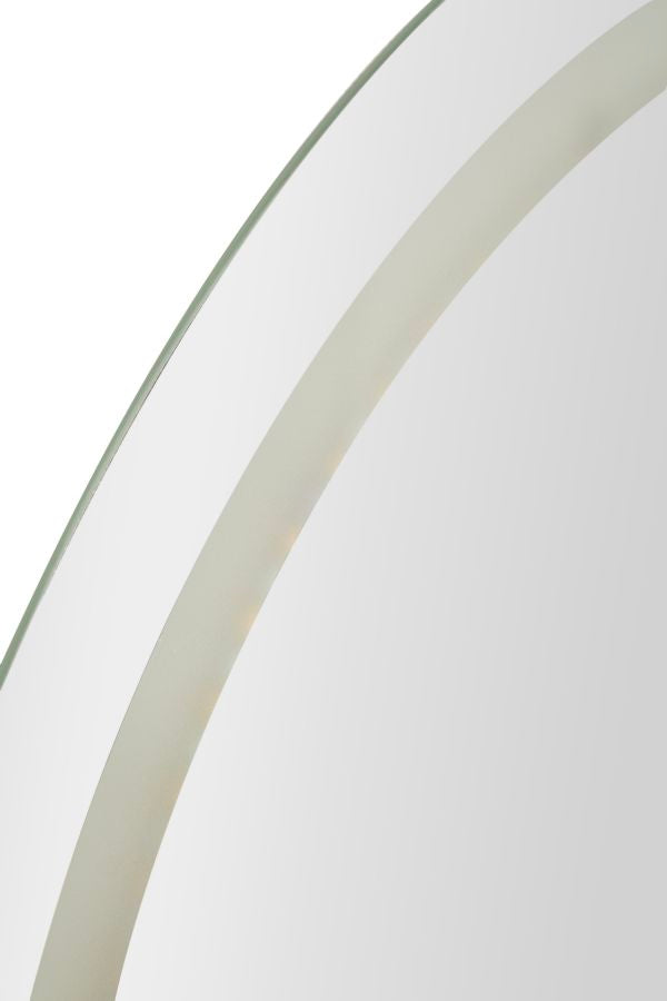 Specchio da muro LED simple ovale cm 60x3,5x80 (3 tonalita' di luce)