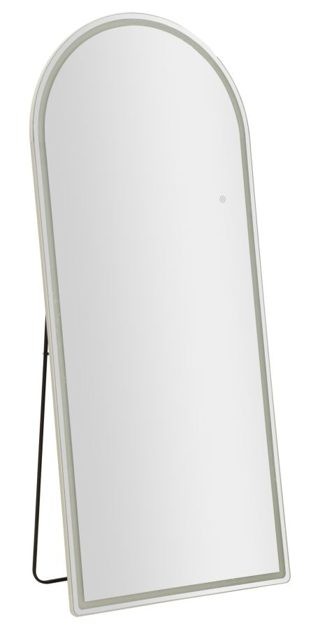 Specchio da terra/muro LED arco cm 76x4x177(3tonalita' di luce)