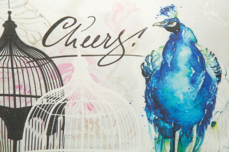 Mauro Ferretti Fodera Cuscino Bird -c- 40 x 40 cm
