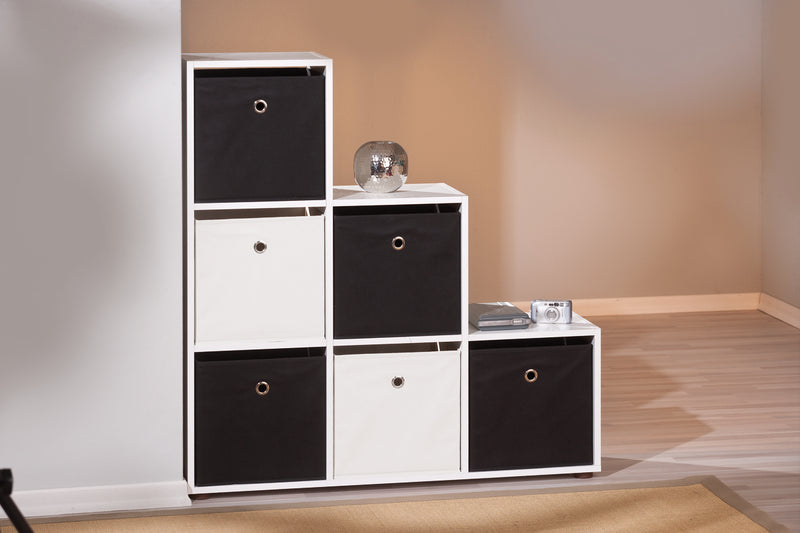 Cestino cubo nero cm 32x32x31 min 2