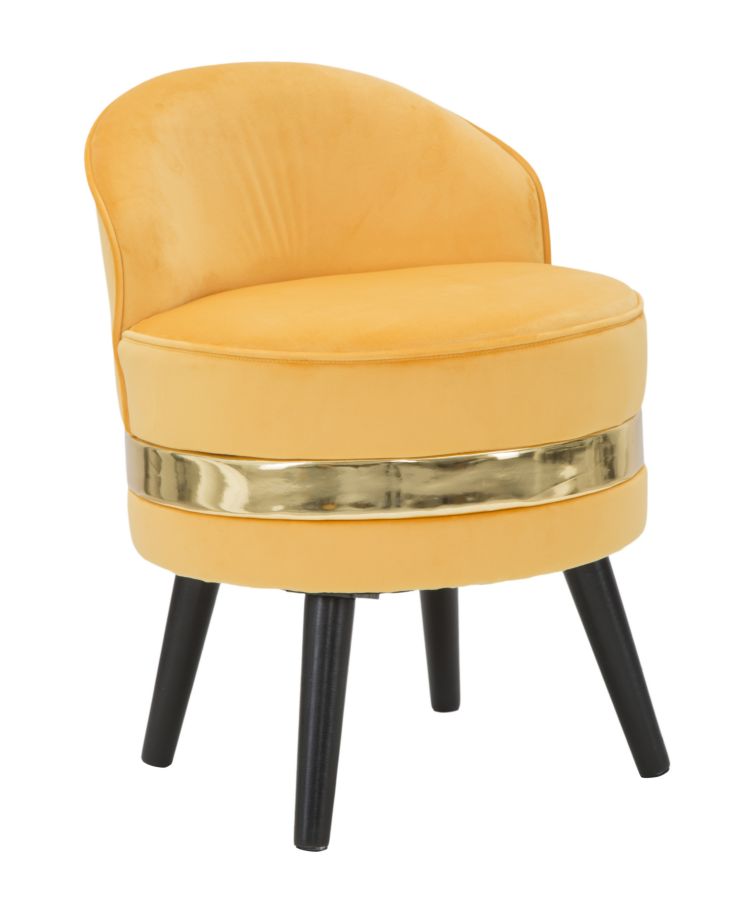 Mauro Ferretti Sedia Mini Paris Arancione Ø 45 x 62 cm