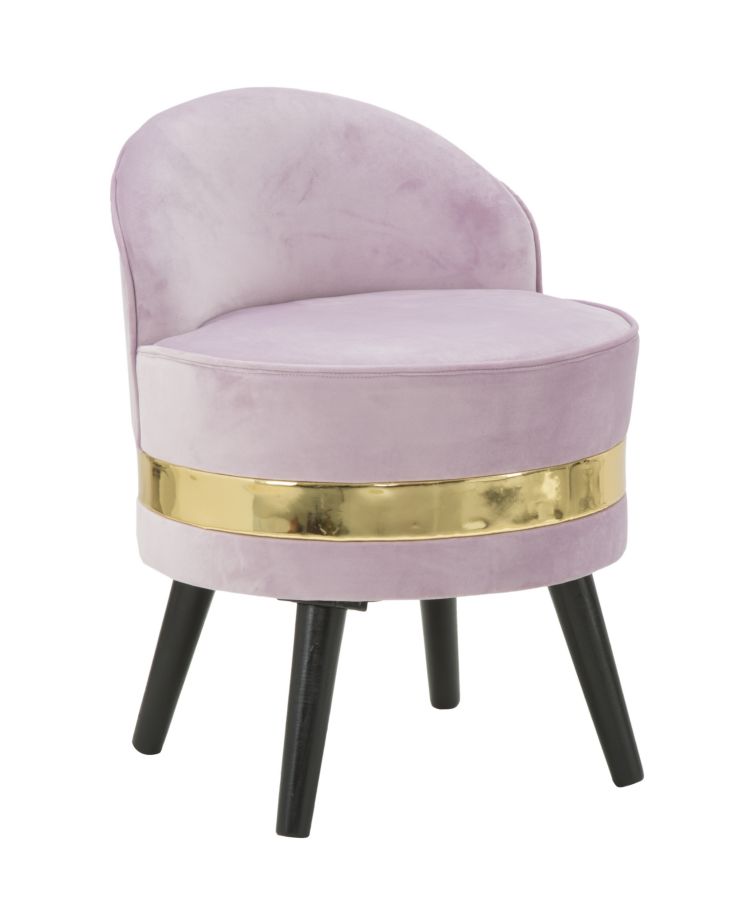 Mauro Ferretti Sedia Mini Paris Rosa Ø 45 x 62 cm