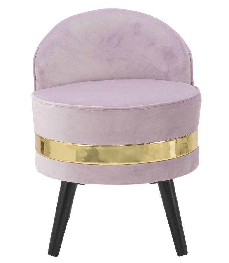 Mauro Ferretti Sedia Mini Paris Rosa Ø 45 x 62 cm