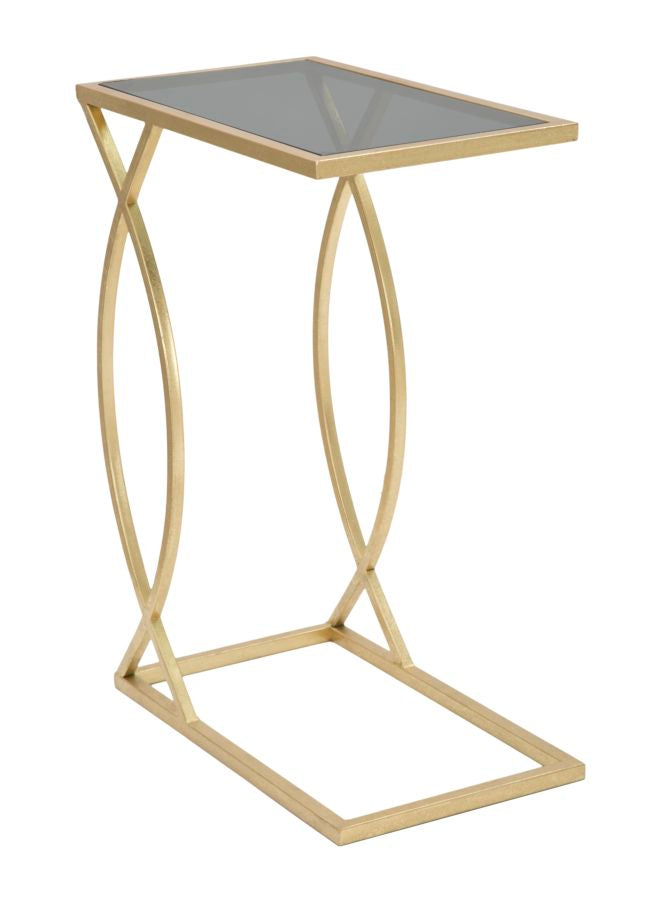 Mauro Ferretti Tavolinetto da Divano Glam 45,5 x 25,5 x 60 cm