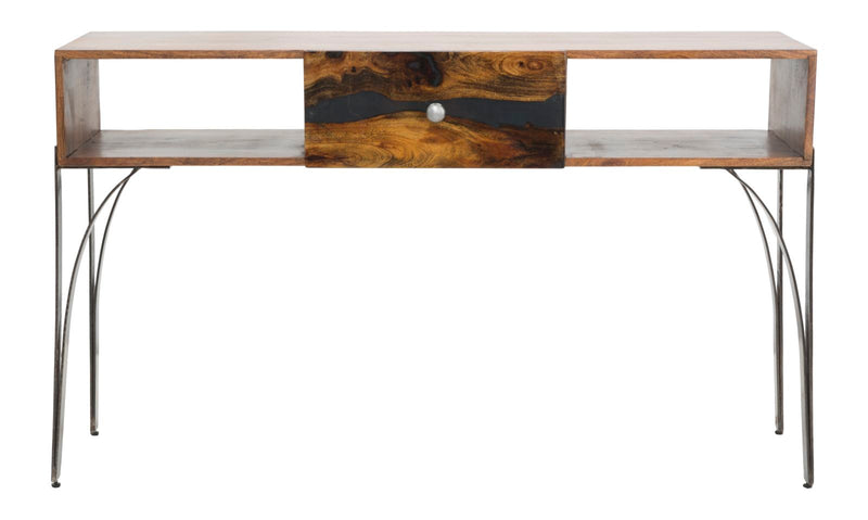 Mauro Ferretti Console Mustang 130 x 40 x 80 cm (legno di Acacia Nilotica)