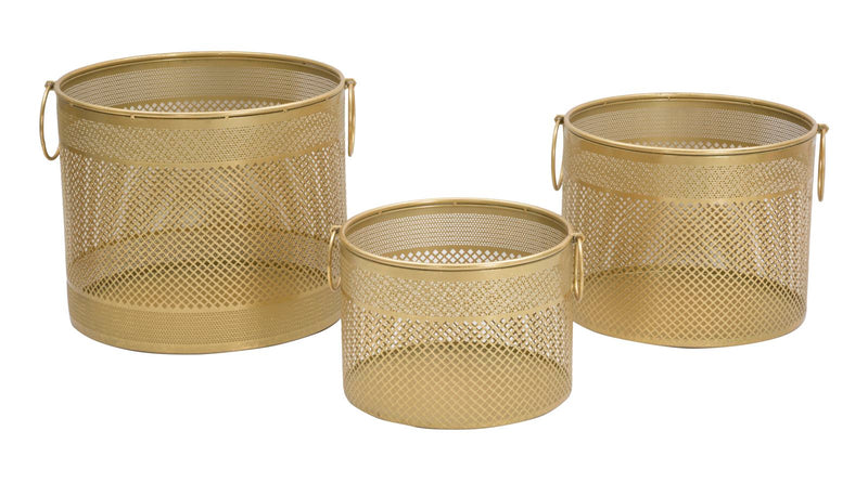 Mauro Ferretti Portavasi Cage Tris Ø 40 x 34-35 x 28-30 x 22 cm