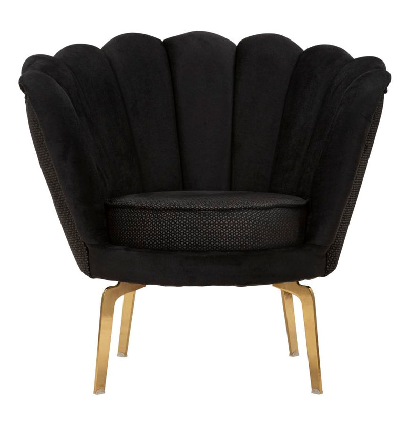 Mauro Ferretti Poltrona Vienna Plus Nera 83 x 76 x 78 cm
