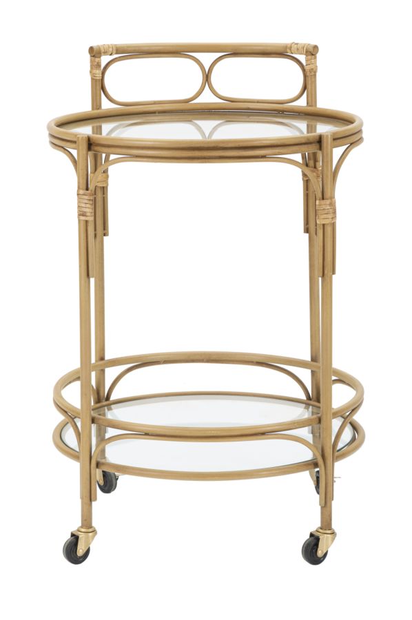 Mauro Ferretti Carrello Panama Round Ø 51 x 74 cm