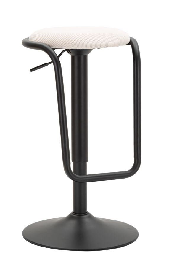 Mauro Ferretti Sgabello Bar Destiny Bianco Ø 41 x 61-83 cm