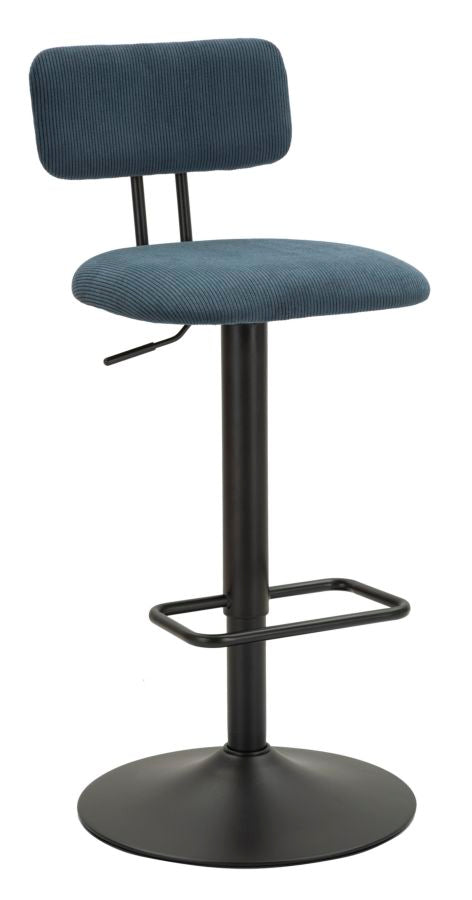 Mauro Ferretti Sgabello Bar Light Navy 41 x 47,5 x 85-106,5 cm (seduta 61-83) Set 2 pz