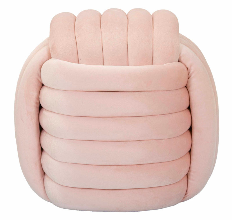 Puff softy rosa cm 45x45x45