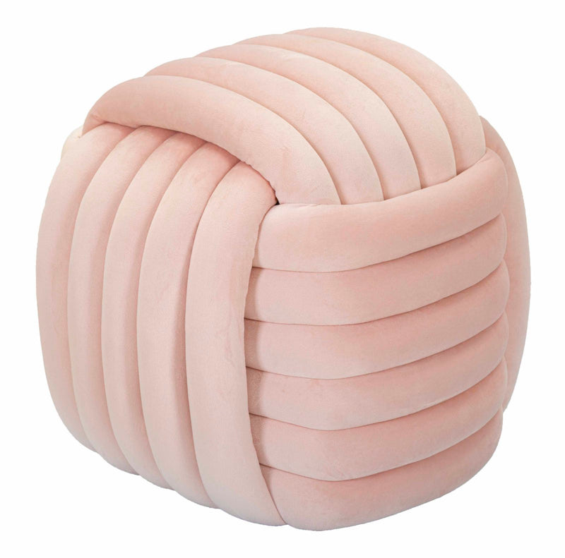 Puff softy rosa cm 45x45x45