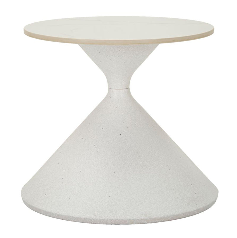 Tavolinetto white cm ø 42x40
