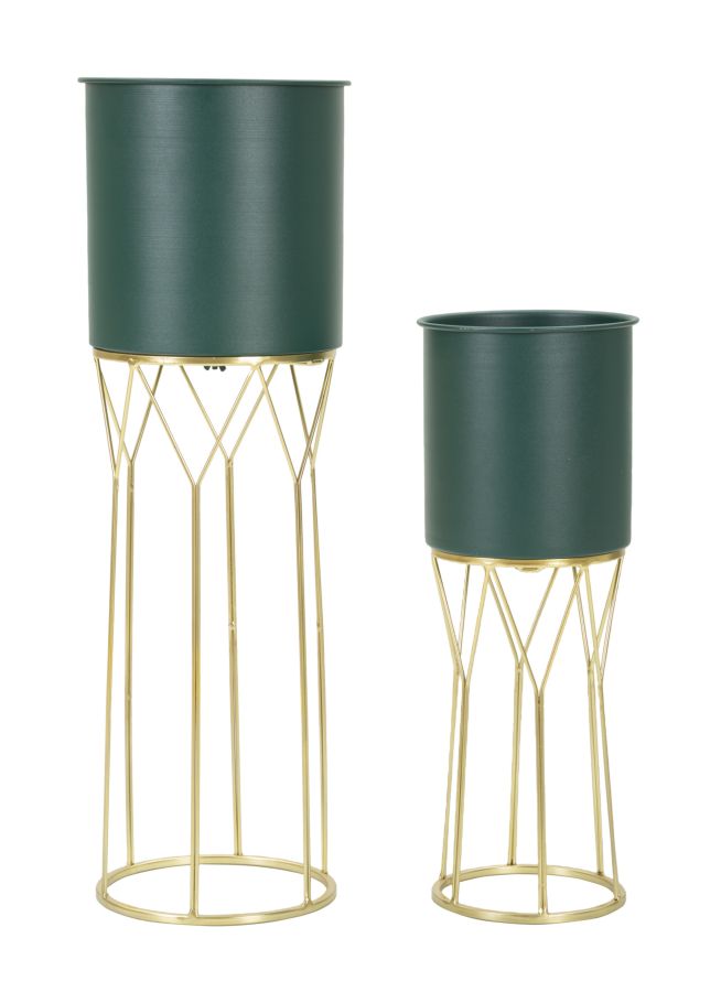 P/vasi grent stand set 2 pz cm ø 23x70-19x50