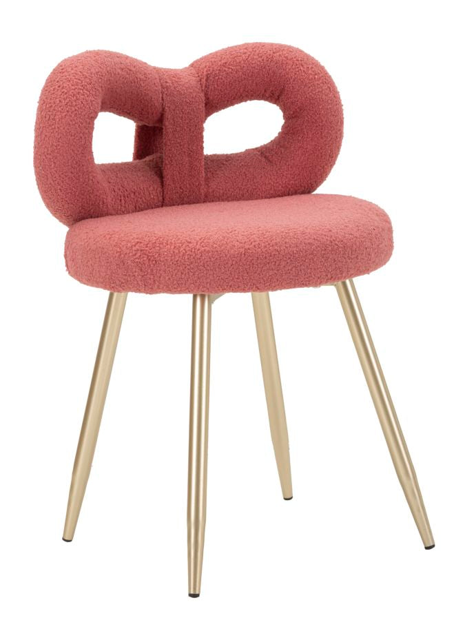 Mauro Ferretti Sedia Mini Ilary Rosa Ø 40 x 67 cm (altezza Seduta 46)