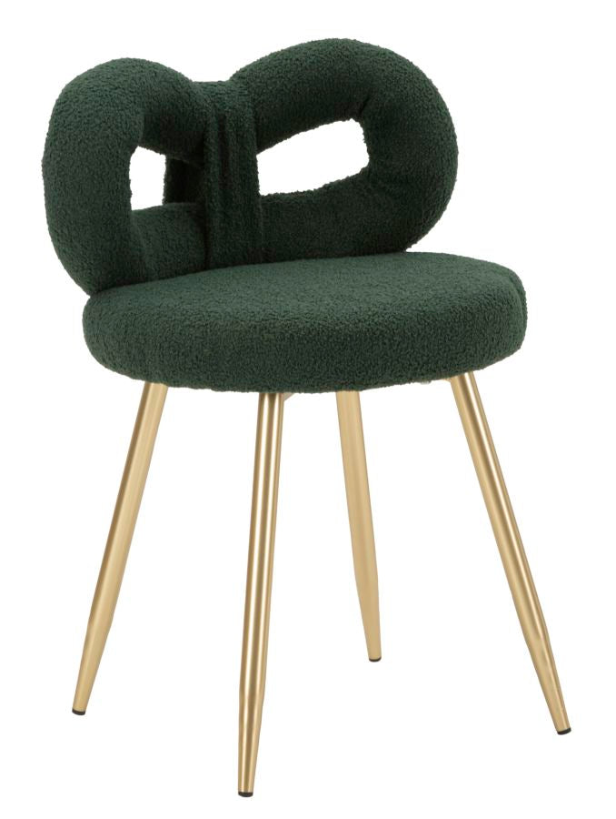 Mauro Ferretti Sedia Mini Ilary Verde Ø 40 x 67 cm (altezza Seduta 46)