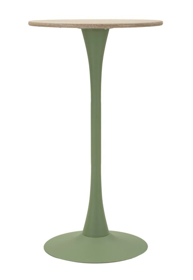 Mauro Ferretti Tavolo Bar Alaska Verde Ø 60 x 106 cm