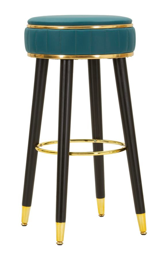 Sgabello bar london verde cm ø 38x74
