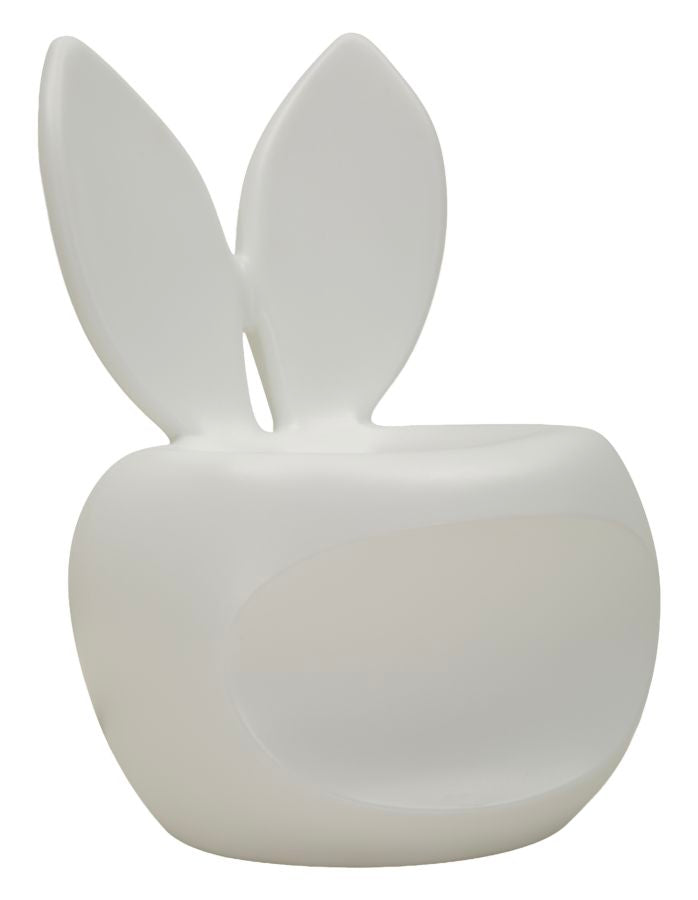 Sedia bunny bianca cm 57x55x79 (altezza seduta cm 39)