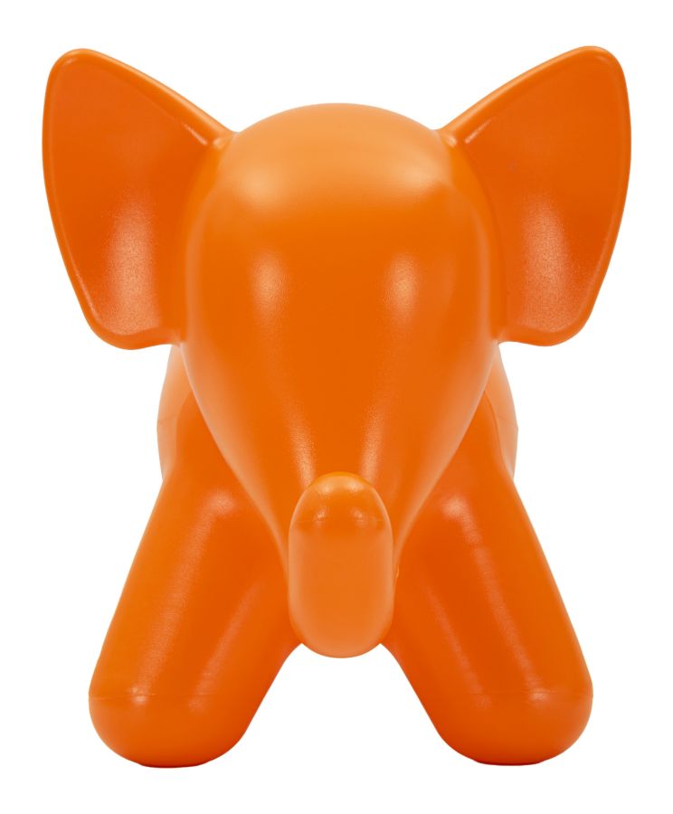 Sgabello elephant arancione cm 86x46x56