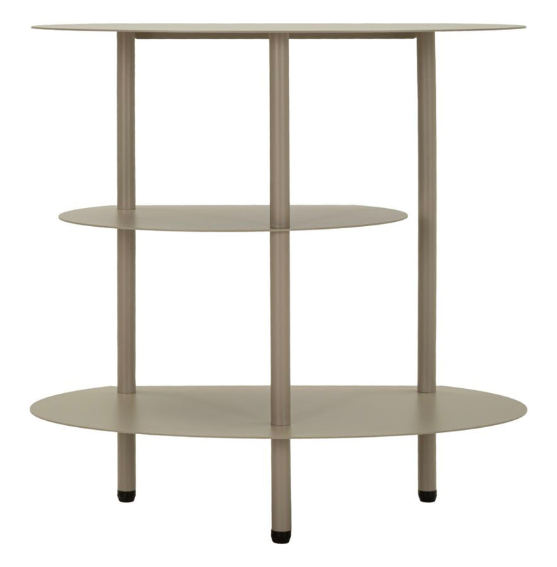 Comodino saturno tortora cm 49,5x27,5x49,5