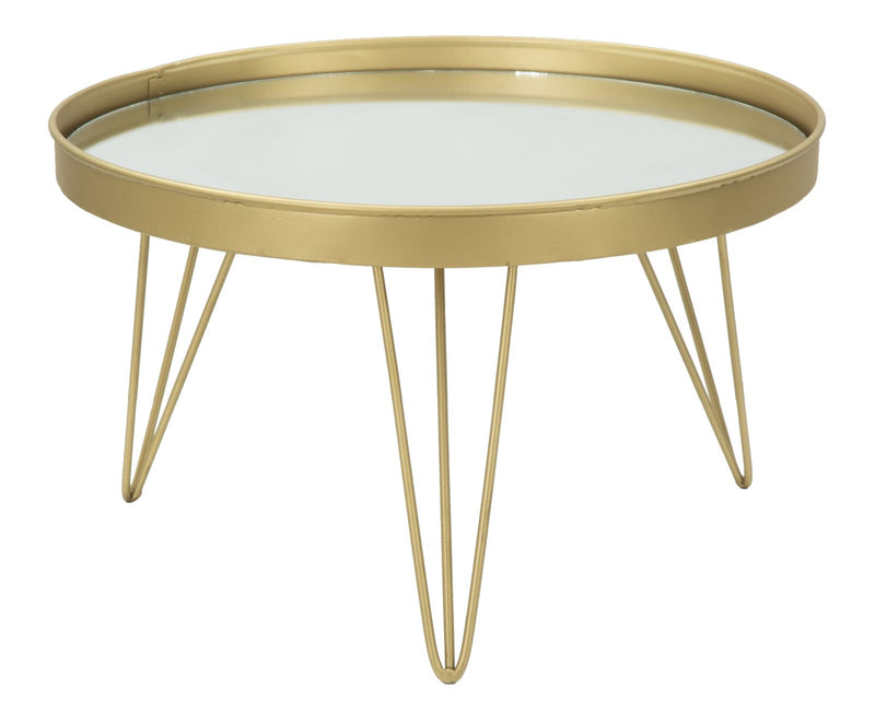 Mauro Ferretti Svuotatasche Glam Gold/mirror Ø 36,5 x 22 cm