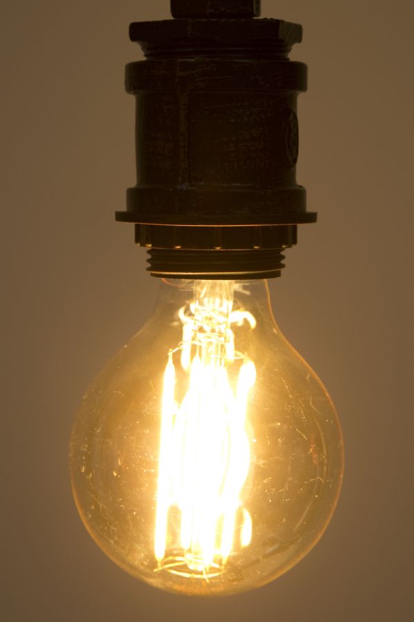 Mauro Ferretti Lampadina LED "g80" 220-240v 4w 2200k e27 Amber Ø 7,5 x 11 cm