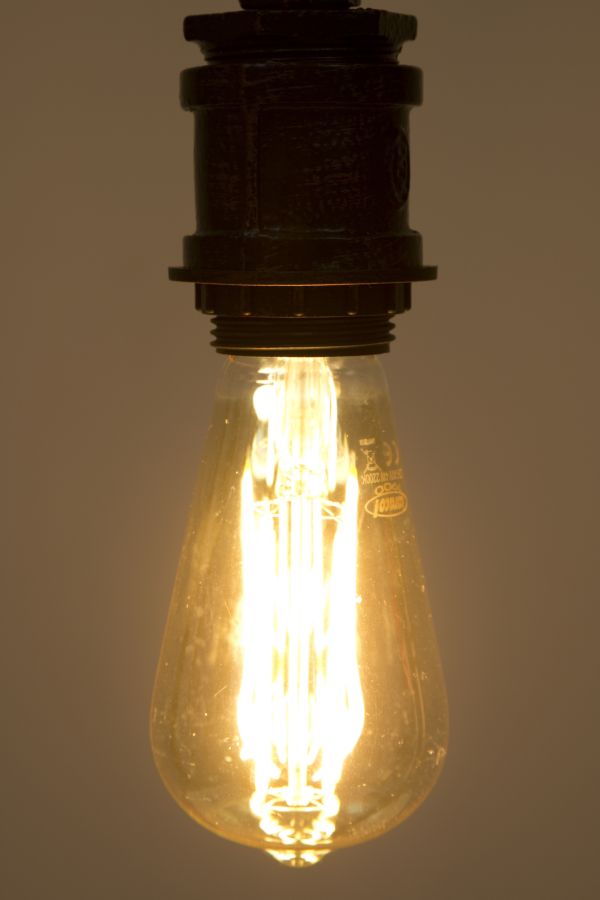 Mauro Ferretti Lampadina LED "st64" 220-240v 4w 2200k e27 Amber Ø 6,5 x 13,5 cm