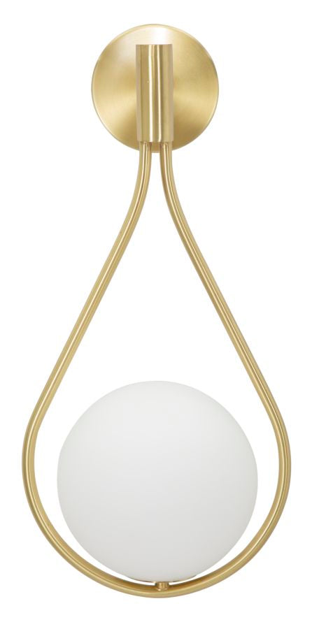 Mauro Ferretti Lampada da Muro Glamy Drop 24 x 20 x 52 cm