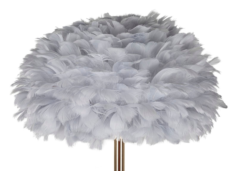 Lampada da terra feathers slim grigia cm ø 43x170