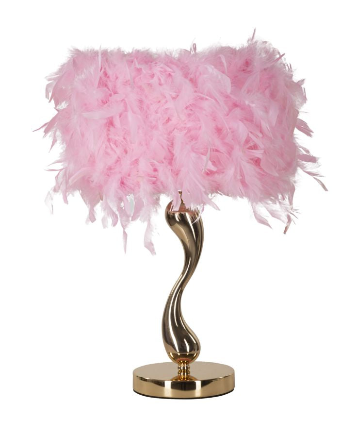 Lampada da tavolo cart rosa cm ø 25x47