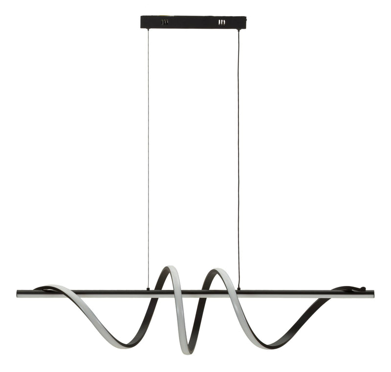 Lampadario LED spiral cm 101x25x30-150 (luce con 3 temperature di colore)