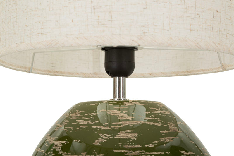 Lampada da tavolo hub verde cm 30x49
