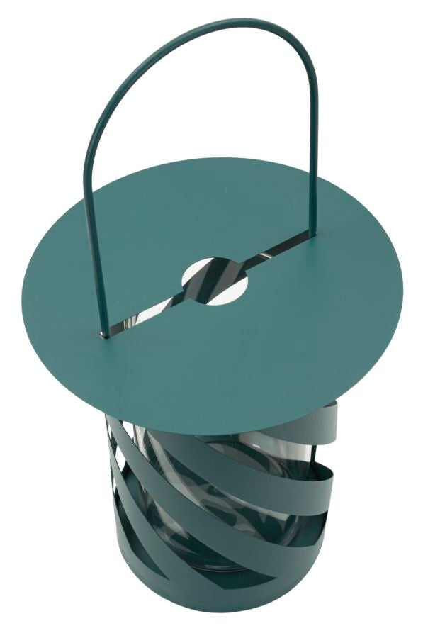 Lanterna saturno ottanio twist cm ø 23x43